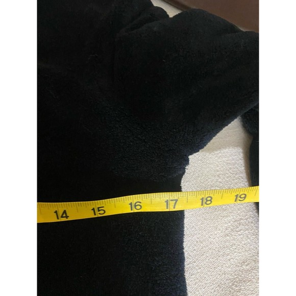 Wondershop Sleepwear Women’s Black Fleece Sweatshirt Size Small - Picture 8 of 16